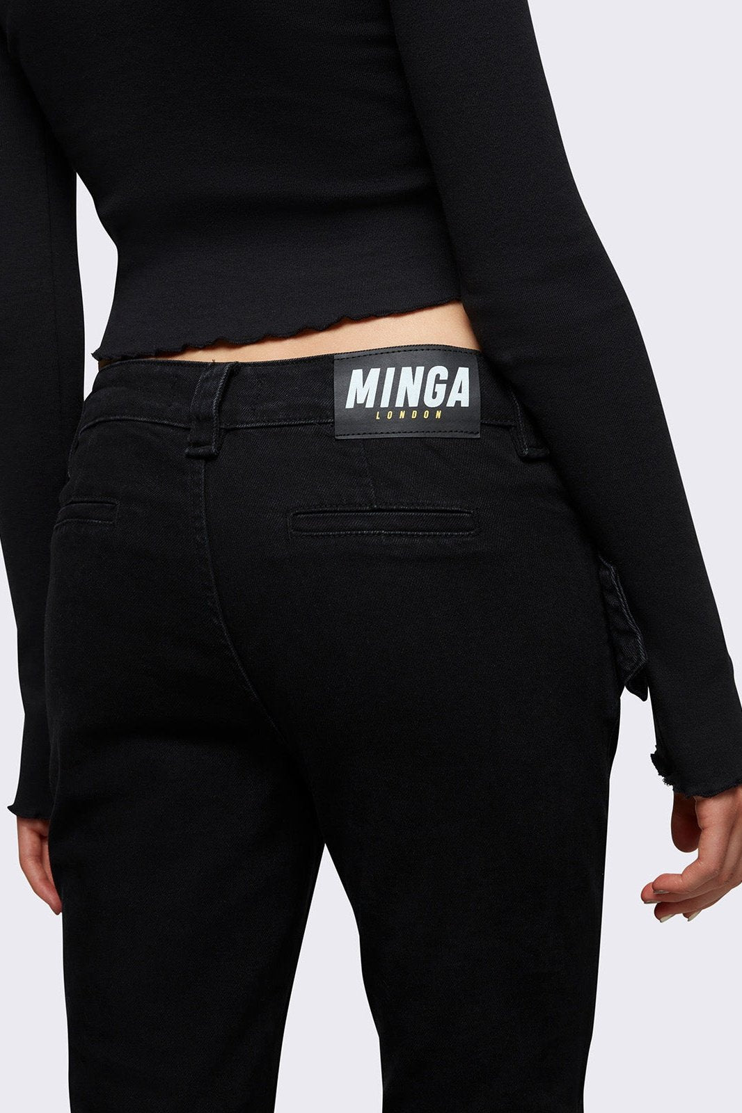 Gia Belted Flared Jeans | Minga London Best Seller