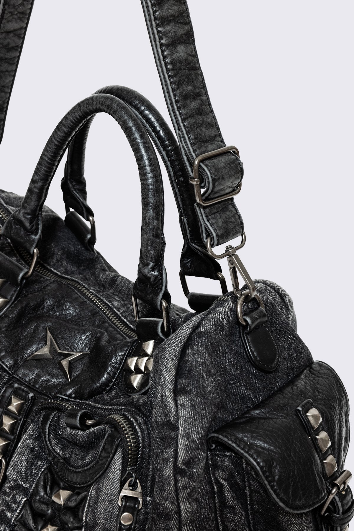 Vicious Denim Shoulder Bag | Minga London Hot Sale