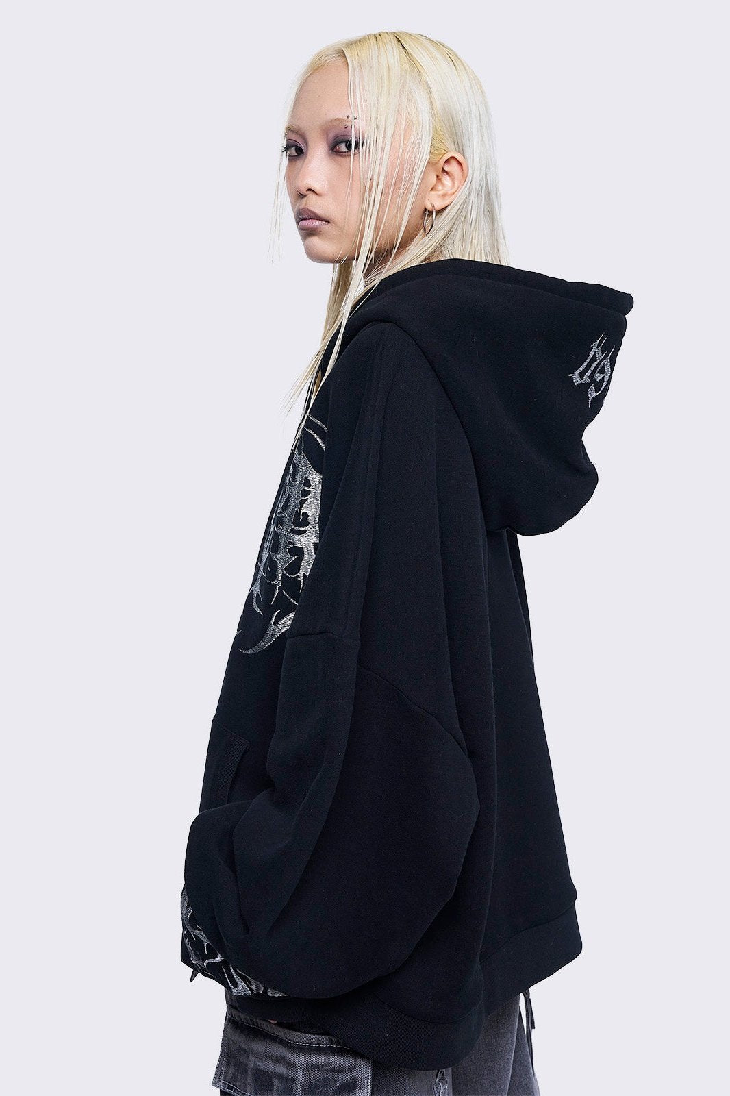 Venom Zip Up Hoodie | Minga London Essential