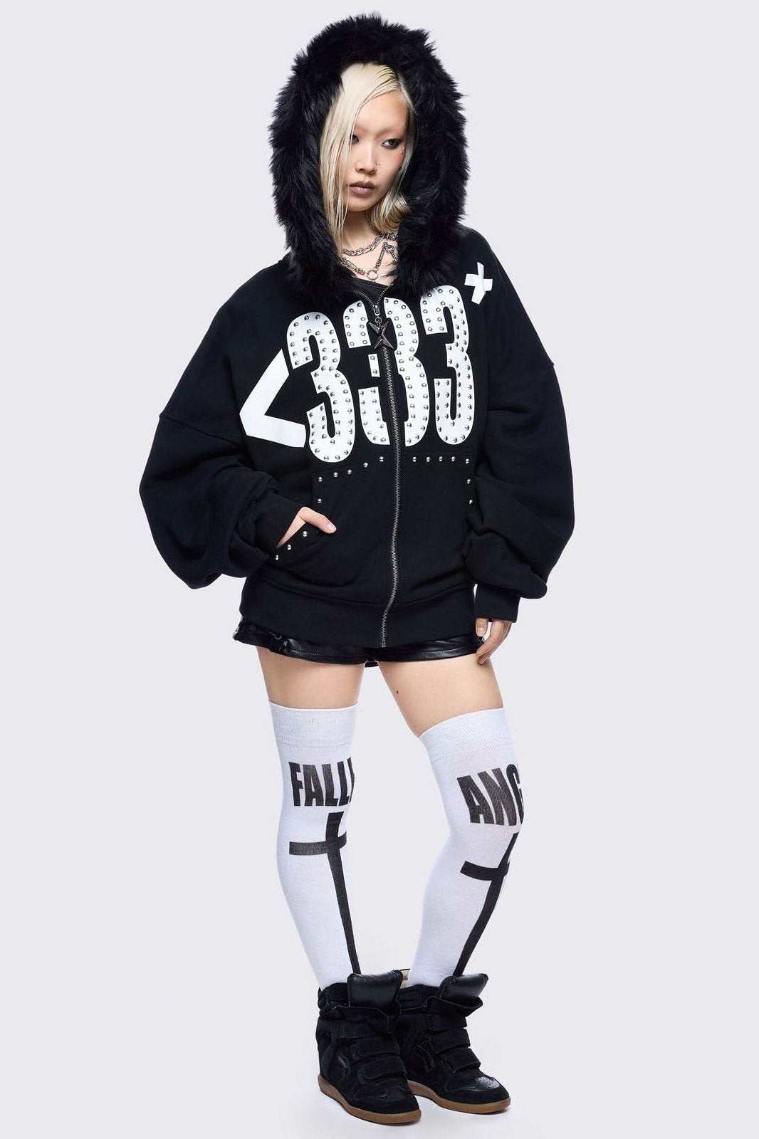 333 Zip Up Hoodie | Minga London Best Price