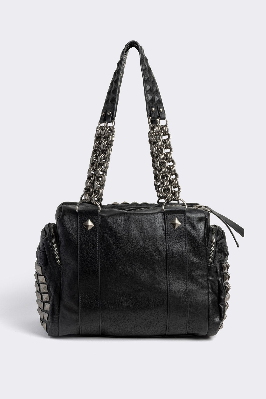 Ruthless Studded Faux Leather Shoulder Bag | Minga London Deals