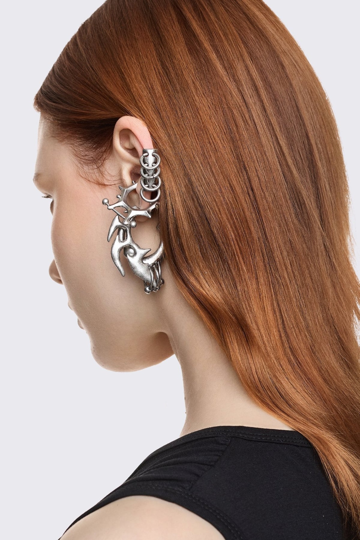 Dark Tribal Earring Set | Minga London Premium