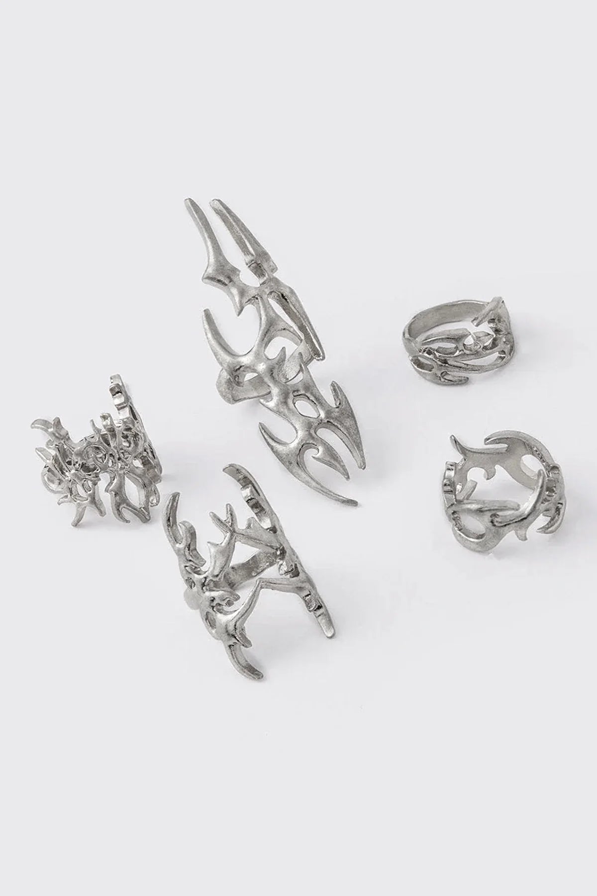 Iron Veins Ring Set | Minga London Premium