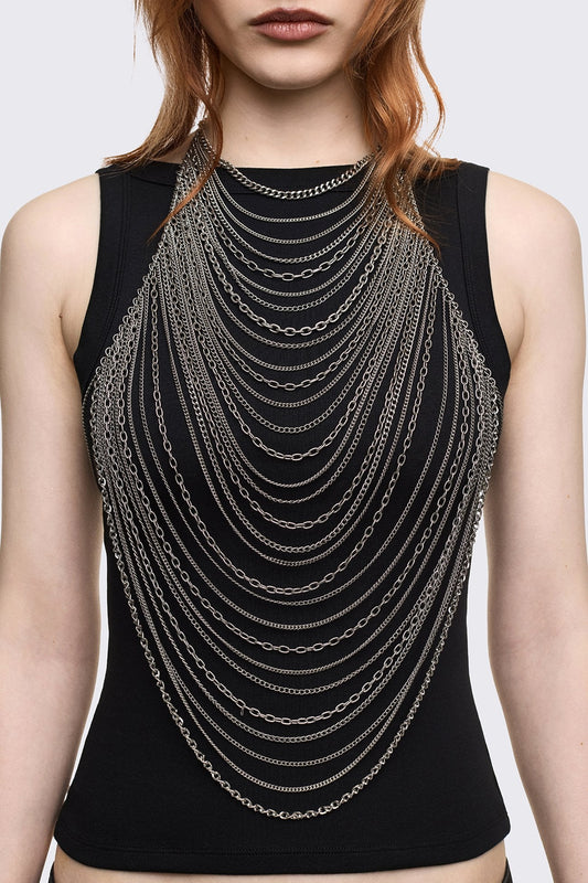 Missing Link Body Chain Top | Minga London Best Price