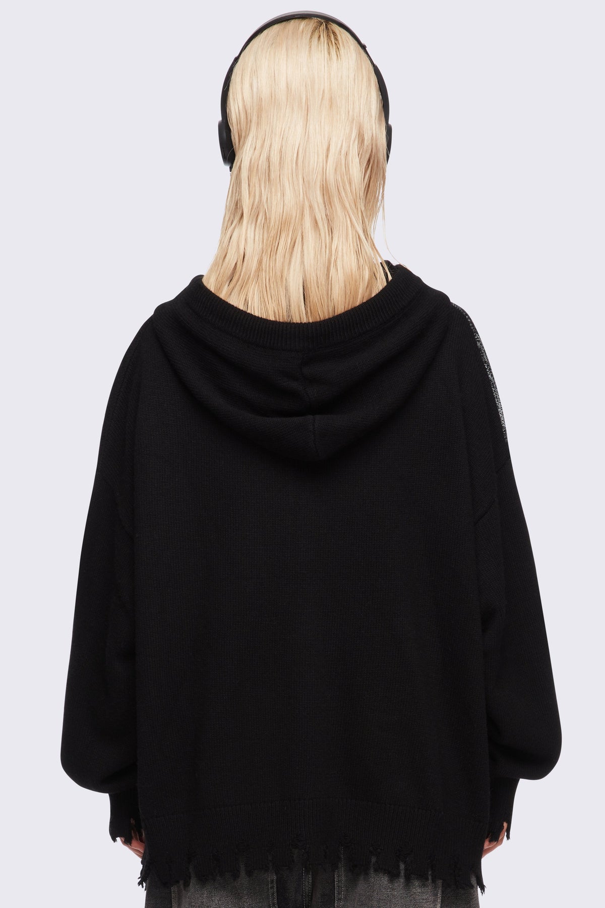 Skull Crusher Knitted Zip-Up Hoodie | Minga London Customer Favorite