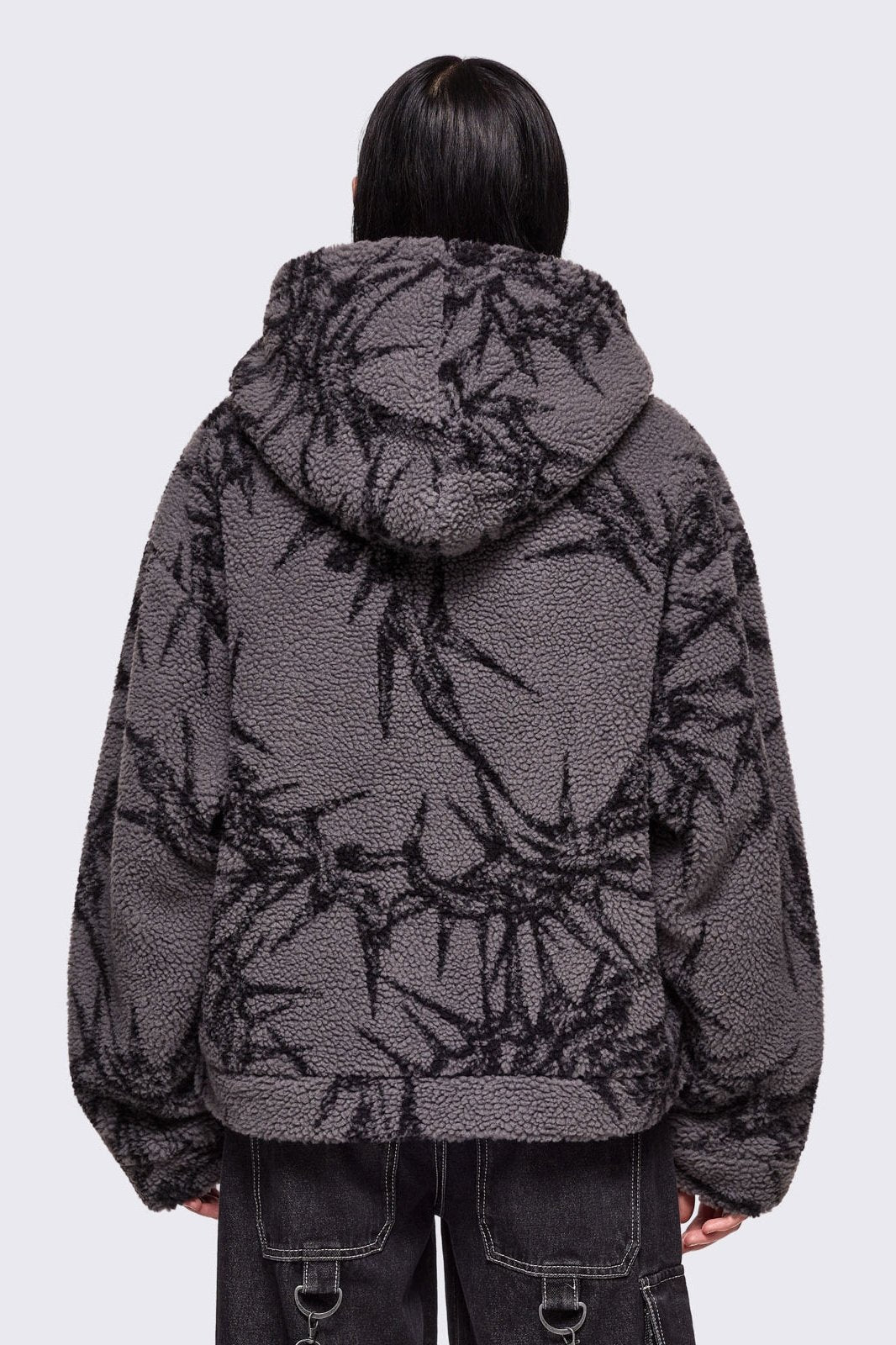 No Mercy Grey Borg Jacket | Minga London Latest