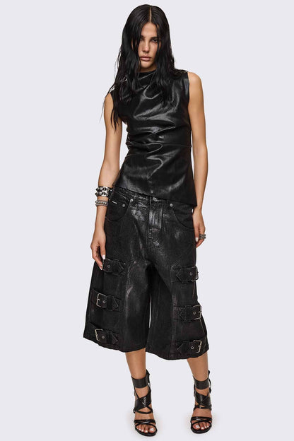 Buck Coated Jorts | Minga London Signature