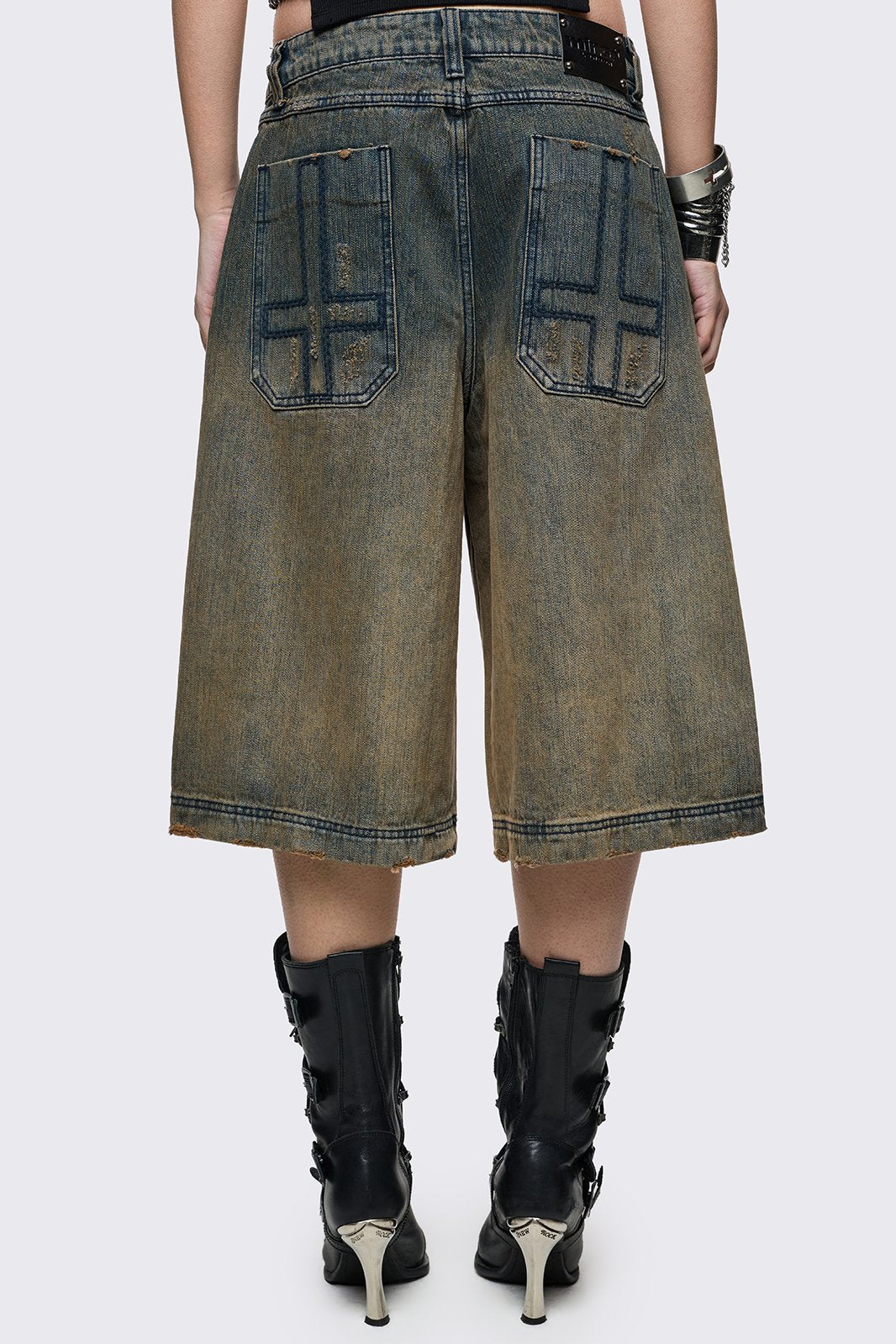 Dust Ombre Washed Jorts | Minga London Best Seller