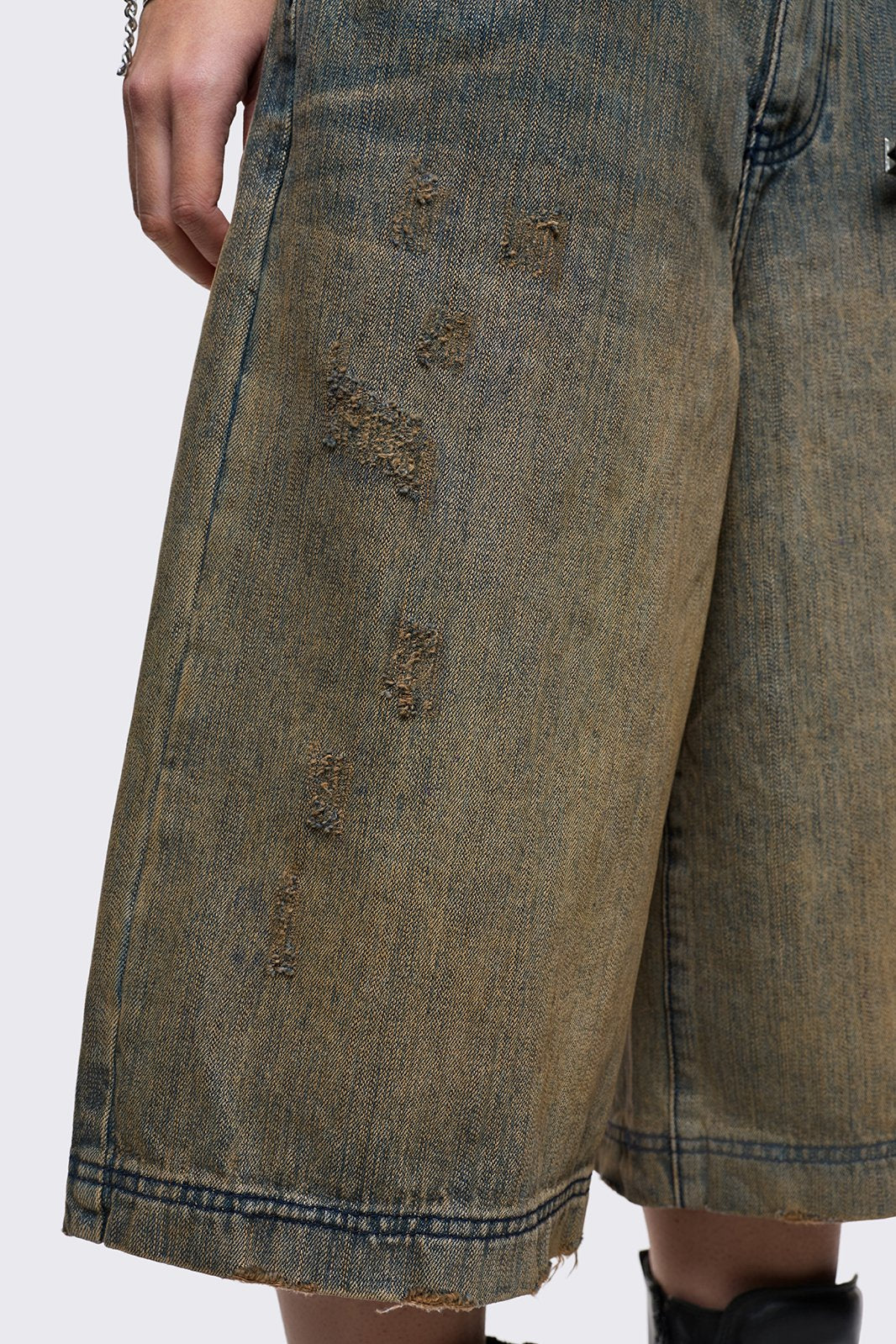 Dust Ombre Washed Jorts | Minga London Best Seller