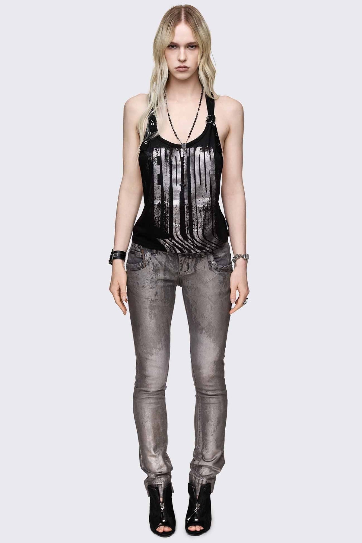 Devotion Foil Tank Top | Minga London Customer Favorite