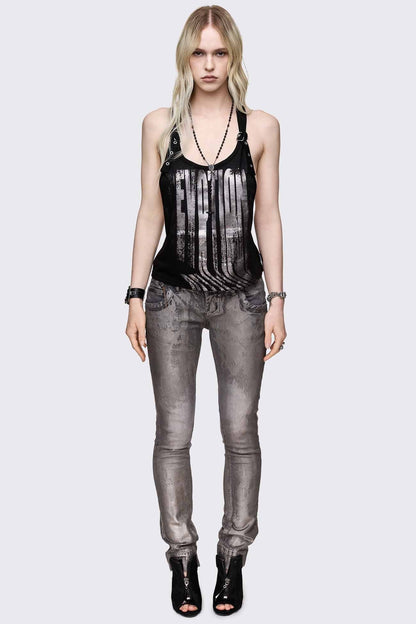 Devotion Foil Tank Top | Minga London Customer Favorite