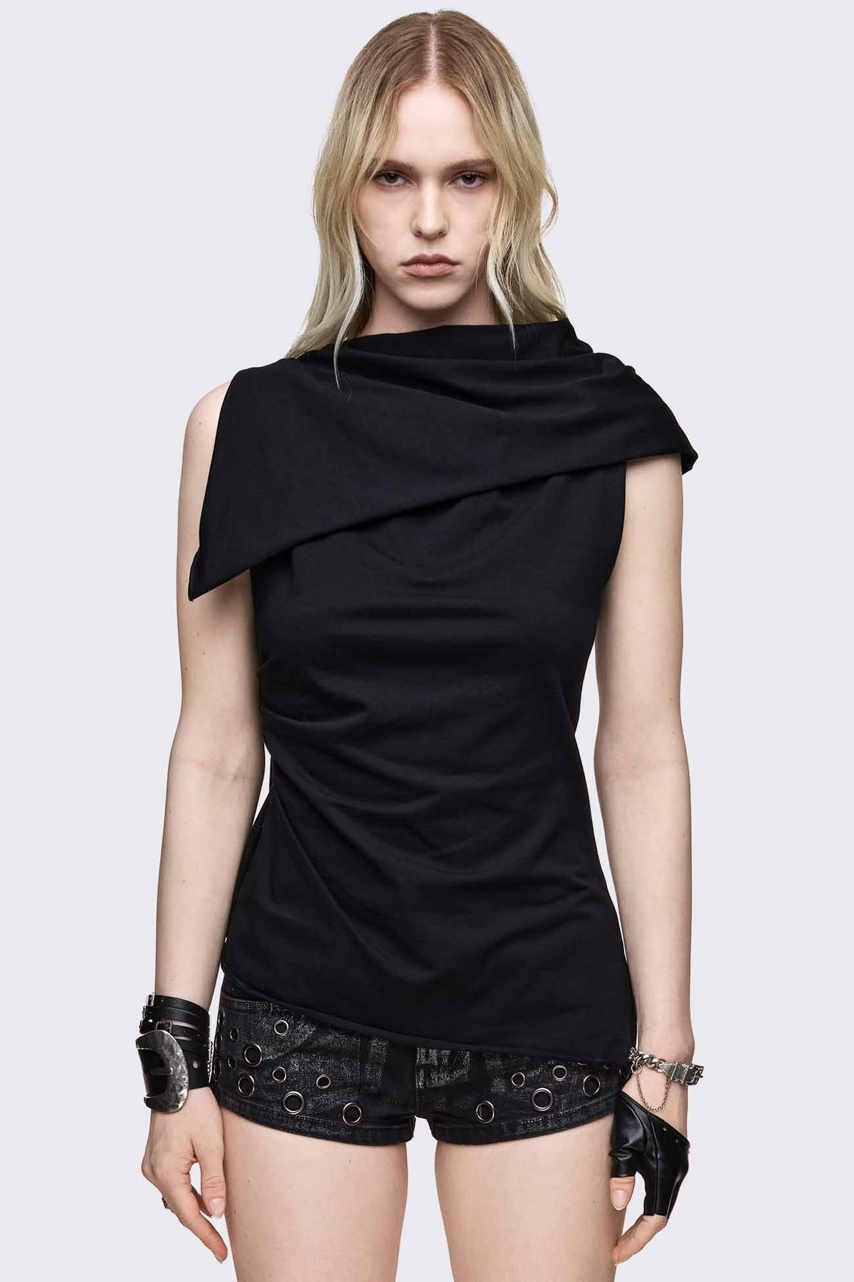 Axis Scarf Top | Minga London Customer Favorite