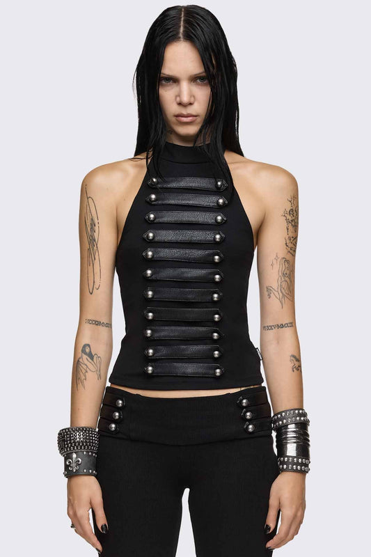 Corsair Military Halter Top | Minga London Value