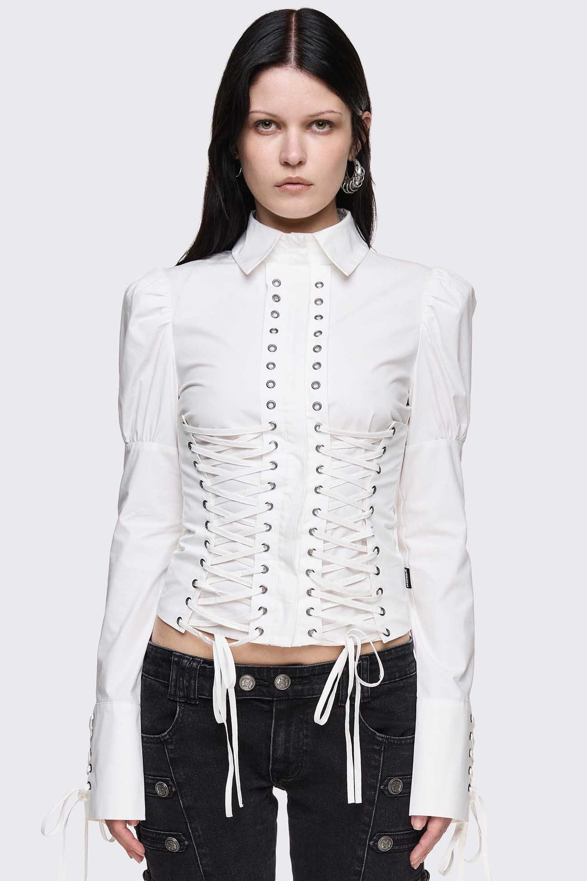 Lithium Lace-Up Top | Minga London Smart Buy