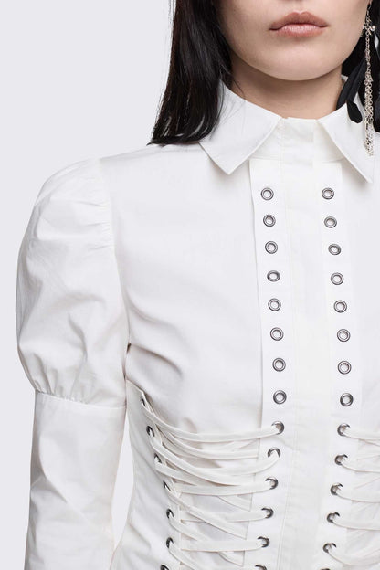 Lithium Lace-Up Top | Minga London Smart Buy
