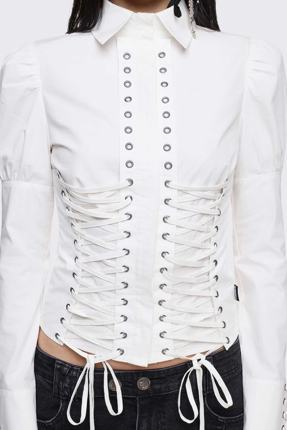 Lithium Lace-Up Top | Minga London Smart Buy