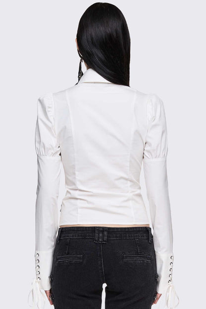 Lithium Lace-Up Top | Minga London Smart Buy