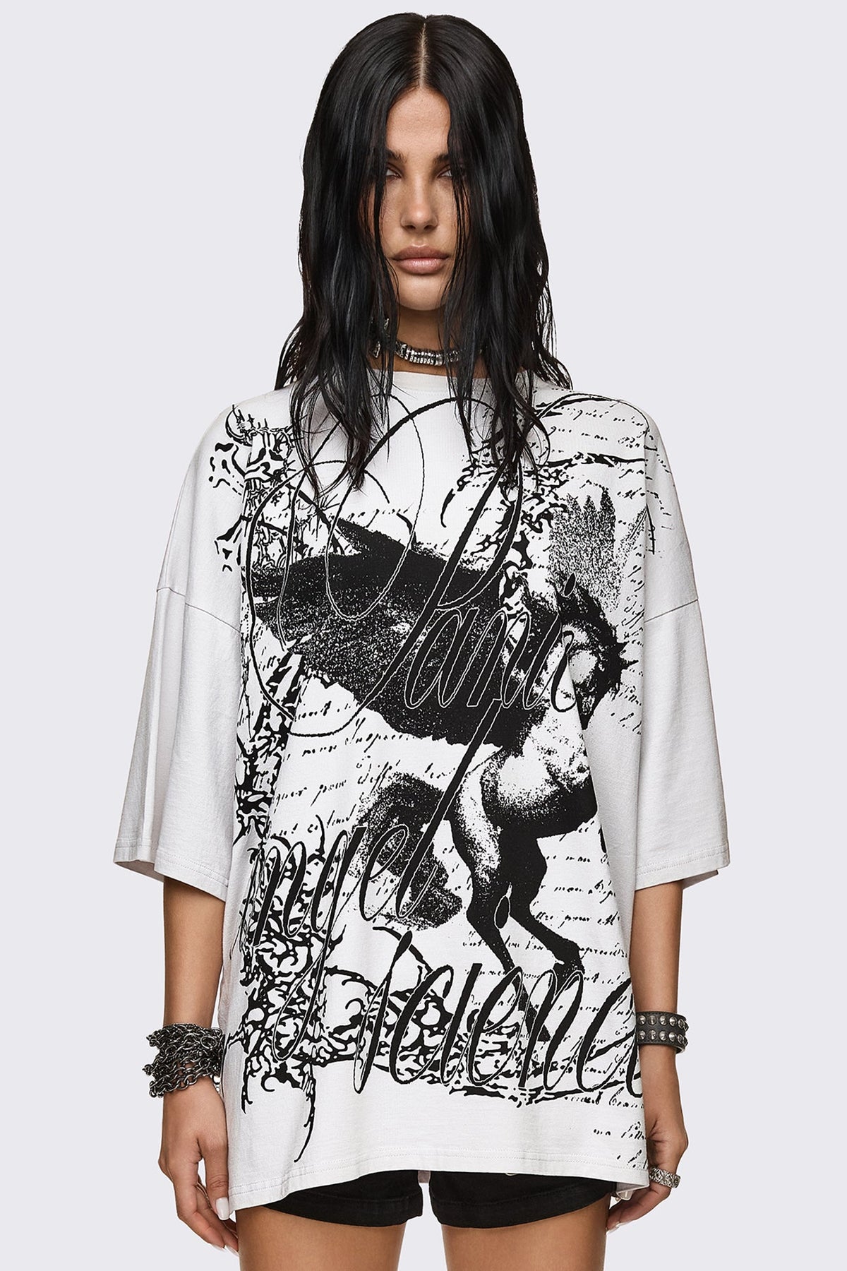 Panic Angel Graphic T-Shirt | Minga London Value