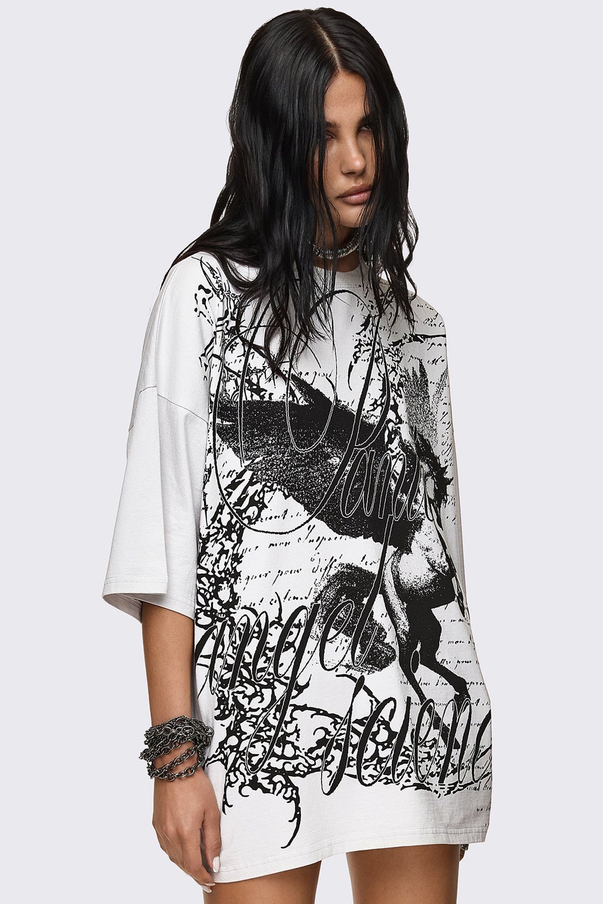 Panic Angel Graphic T-Shirt | Minga London Value