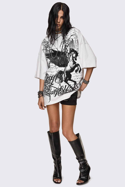 Panic Angel Graphic T-Shirt | Minga London Value