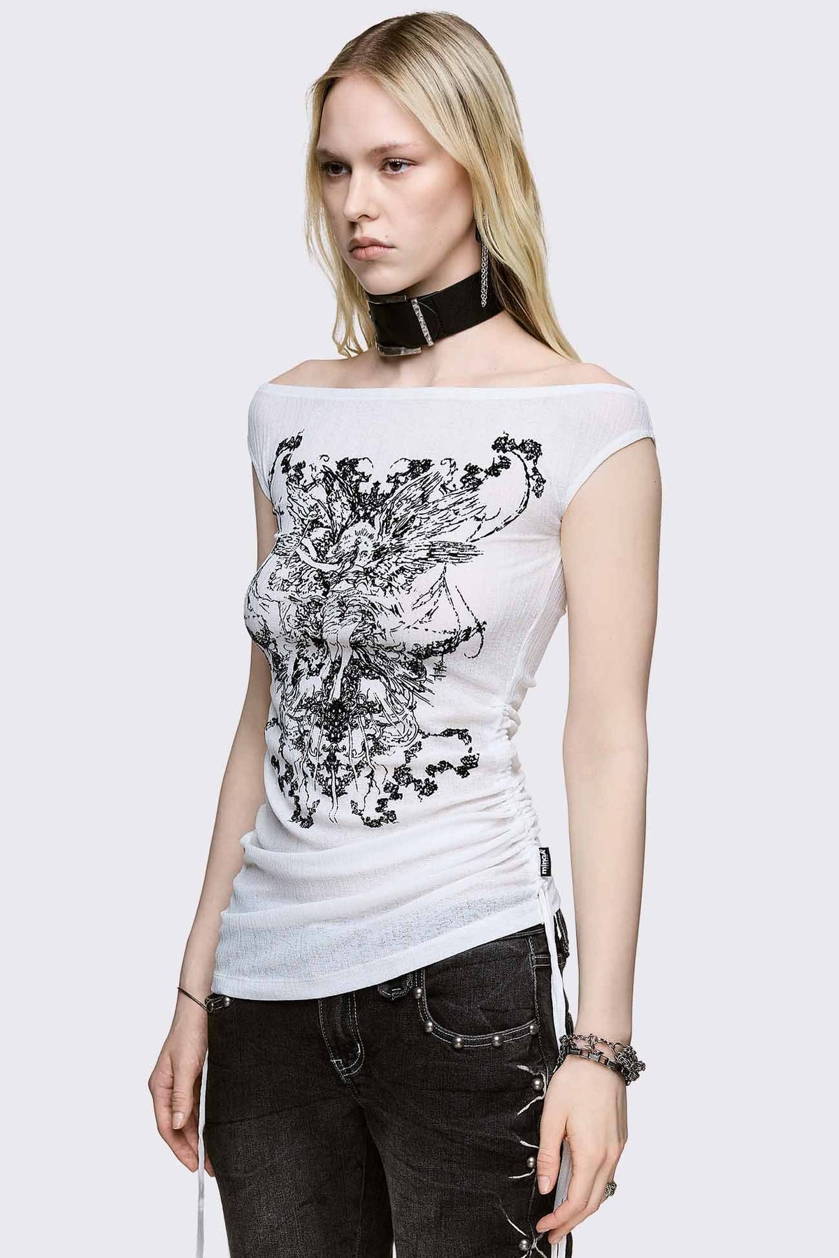 Forgive Me Not Boatneck Top | Minga London Exclusive