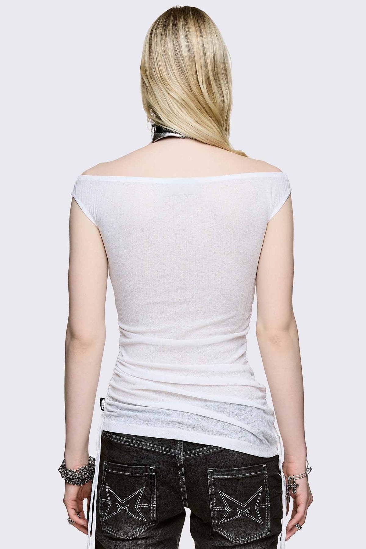 Forgive Me Not Boatneck Top | Minga London Exclusive