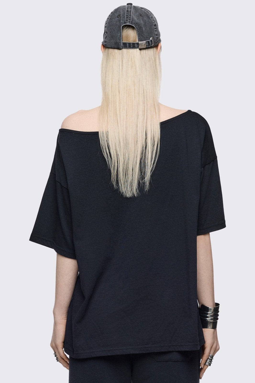 Crown of Swords Off-Shoulder T-Shirt | Minga London Best Seller