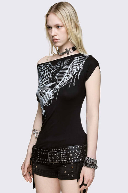 Elowen Off Shoulder Top | Minga London Smart Buy