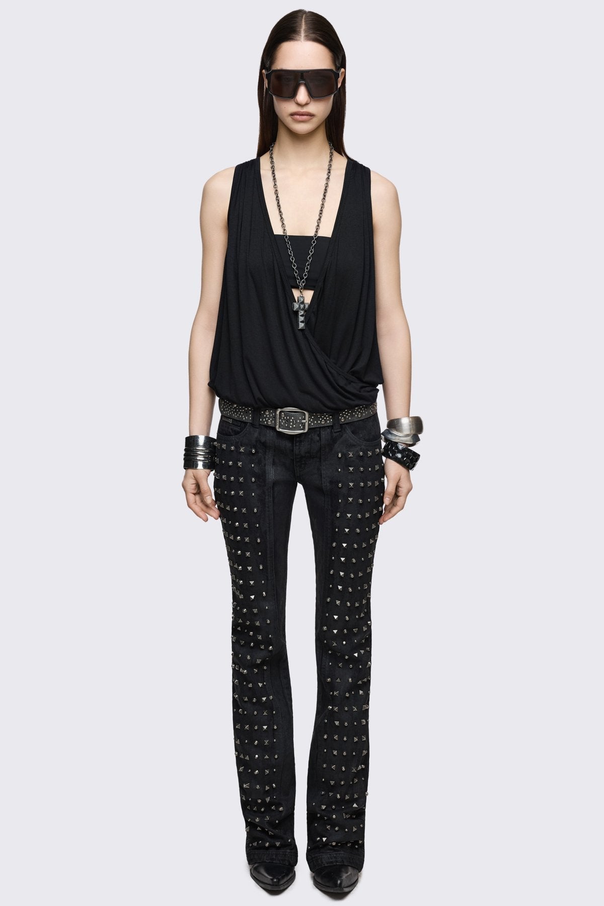 Reya Wrap Vest Top | Minga London Smart Buy
