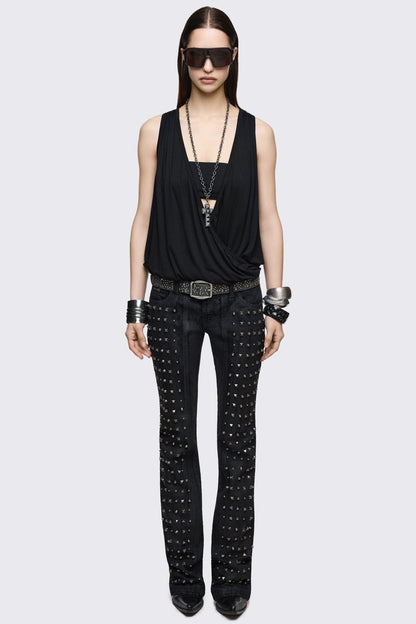 Reya Wrap Vest Top | Minga London Smart Buy