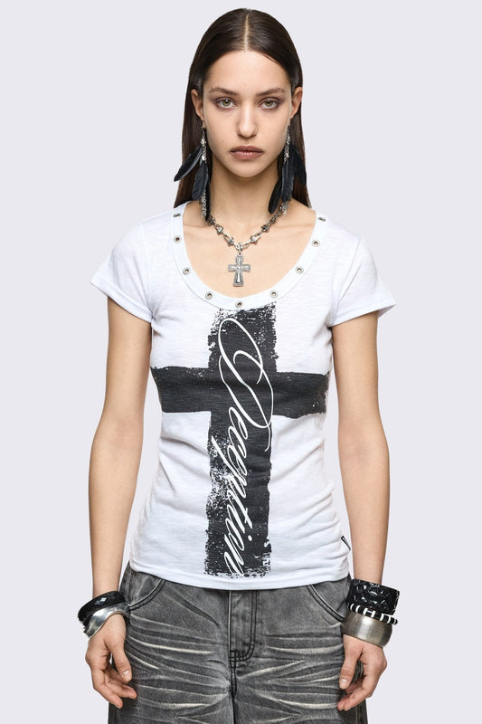 Heaven Knows Baby Tee | Minga London Value