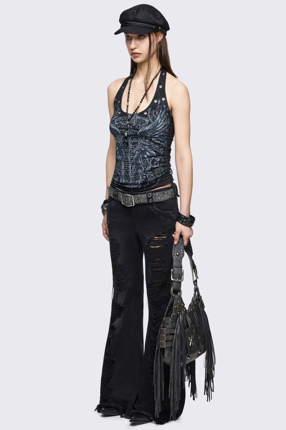 Winged Sword Halter Top | Minga London Hot Sale