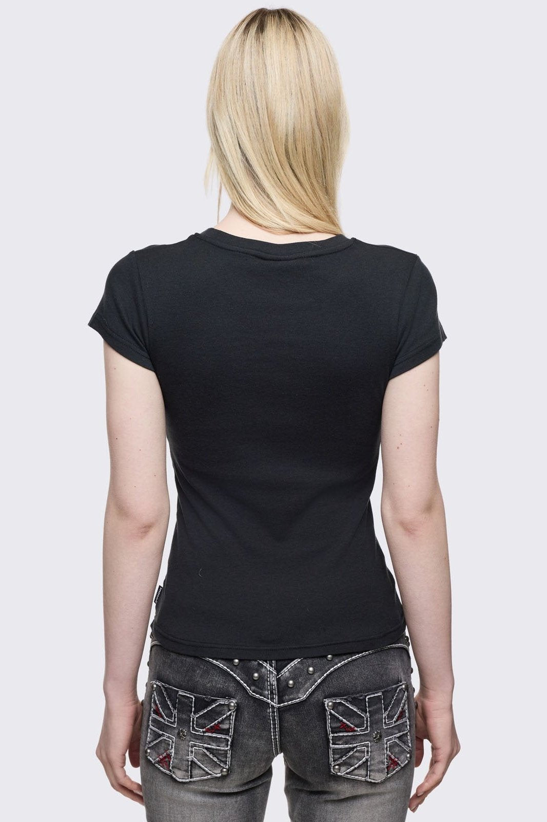 Winged Cross Baby Tee | Minga London Recommended