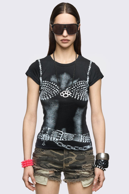 Pretty Hurts Baby Tee | Minga London Trending