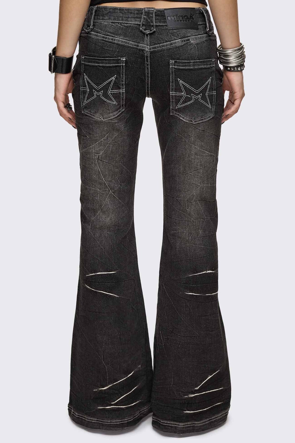 Abigail Flared Jeans | Minga London Customer Favorite