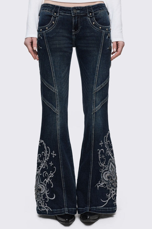Lis Flared Jeans | Minga London Signature
