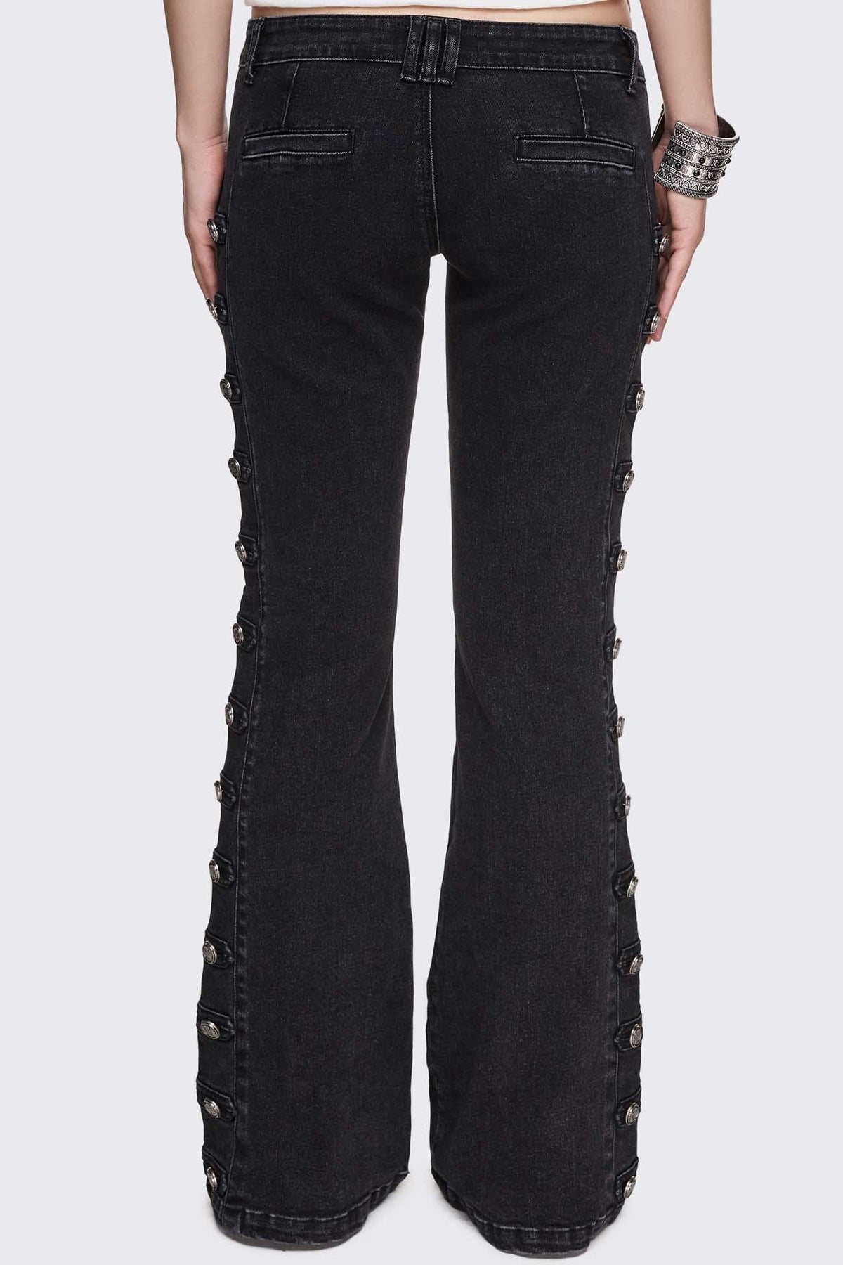 Hilda Military Flared Jeans | Minga London Great Value