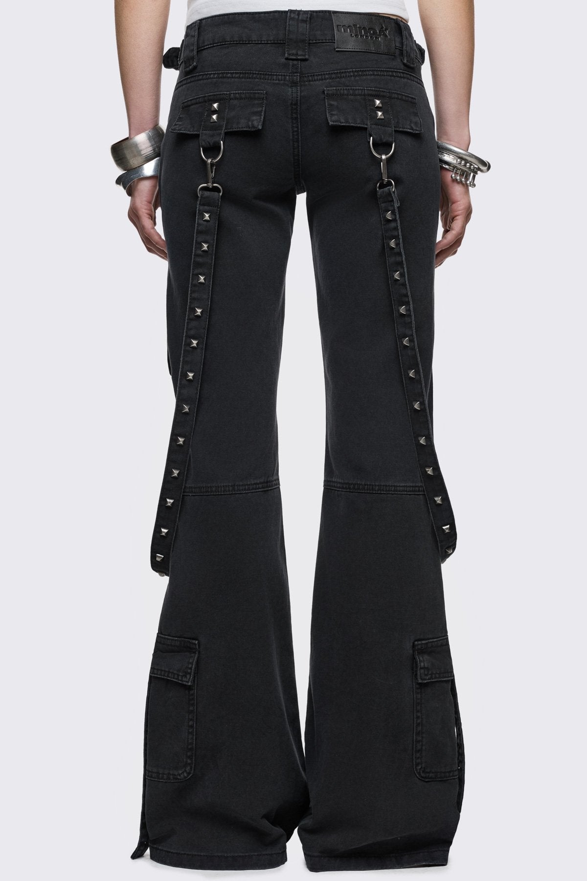 Bruise Cargo Flared Jeans | Minga London Sale