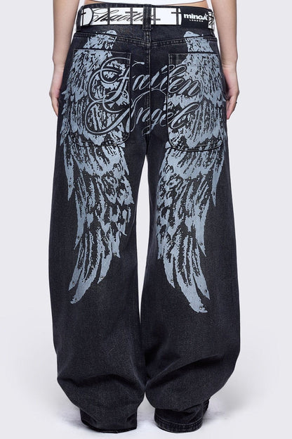 Fallen Angel Baggy Jeans | Minga London Sale