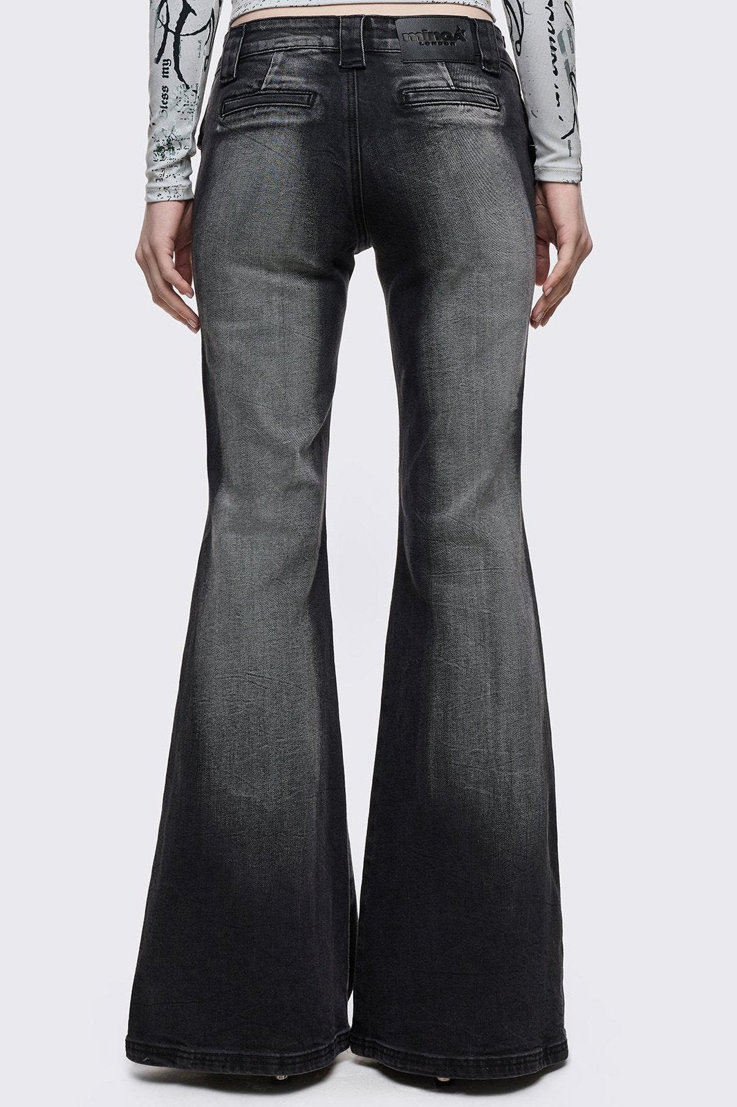 Roxie Belted Flared Jeans | Minga London Deals