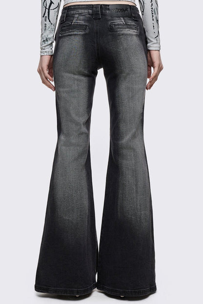 Roxie Belted Flared Jeans | Minga London Deals