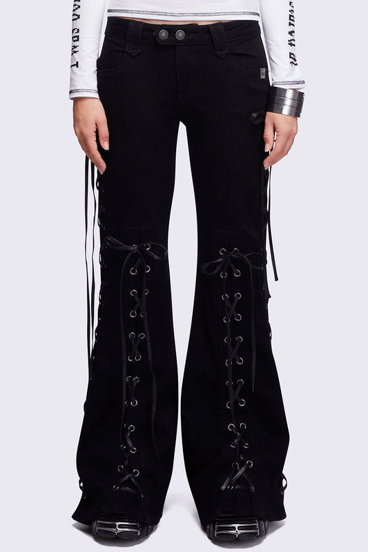 Alyssa Flared Jeans | Minga London Essential