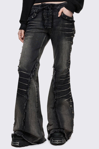 Dahlia Flared Jeans | Minga London Hot Sale