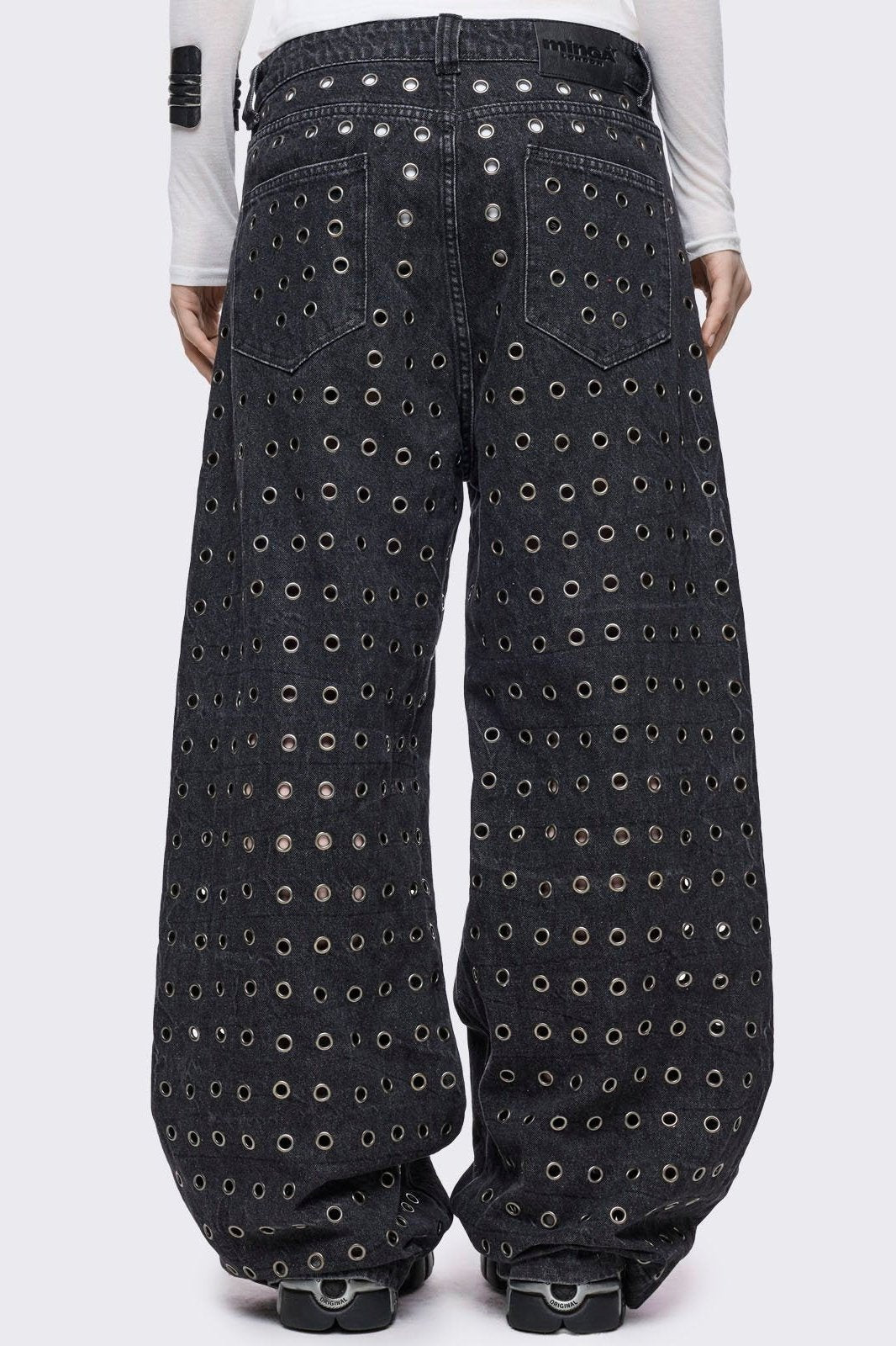 Rogue Black Baggy Jeans | Minga London Everyday