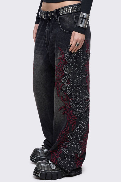 Burn Baggy Jeans | Minga London Signature