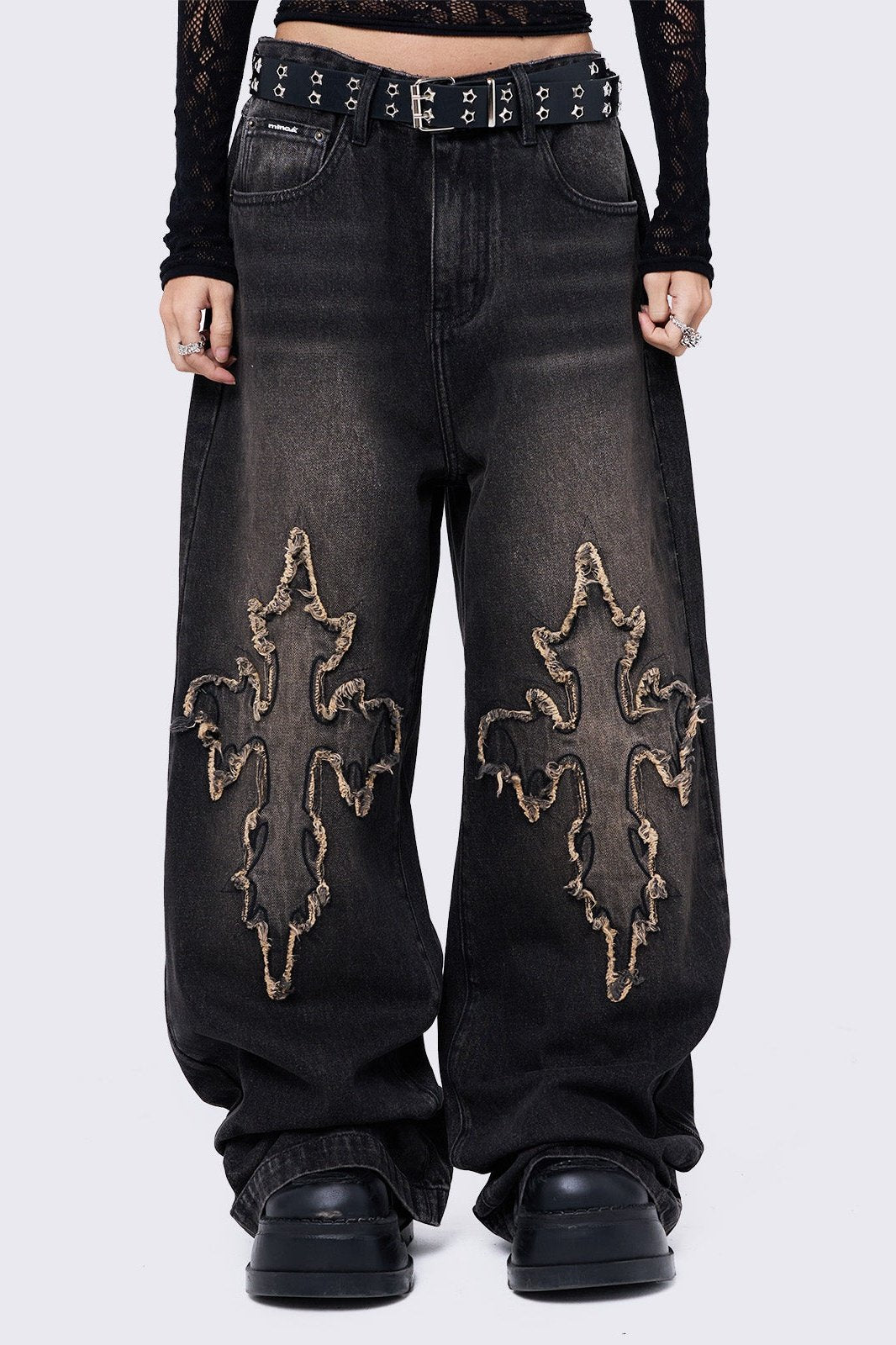 Cryptocross Baggy Jeans | Minga London Special Offer