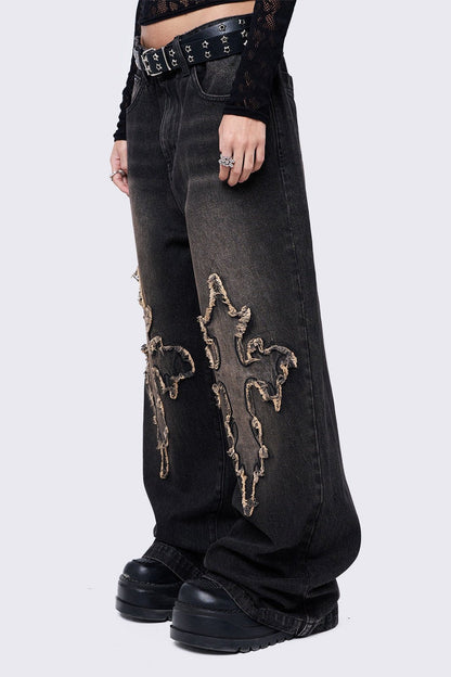 Cryptocross Baggy Jeans | Minga London Special Offer