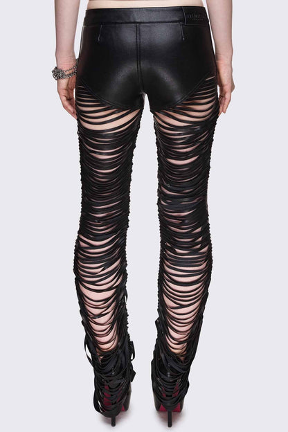 Bad Habits Slashed & Studded Pants | Minga London Premium