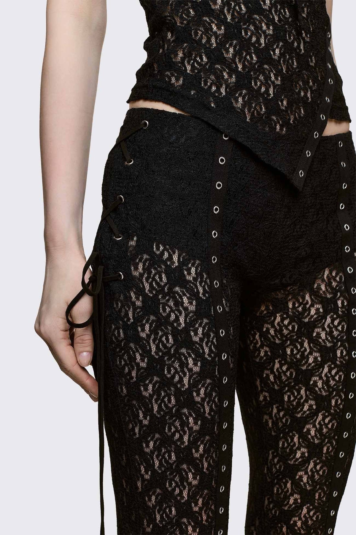 Moor Lace Flared Pants | Minga London Top Pick