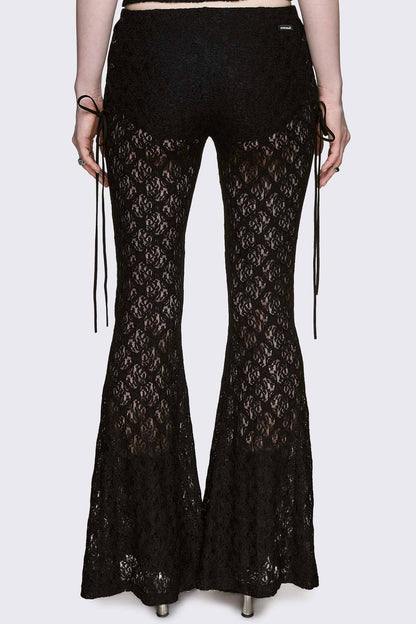 Moor Lace Flared Pants | Minga London Top Pick